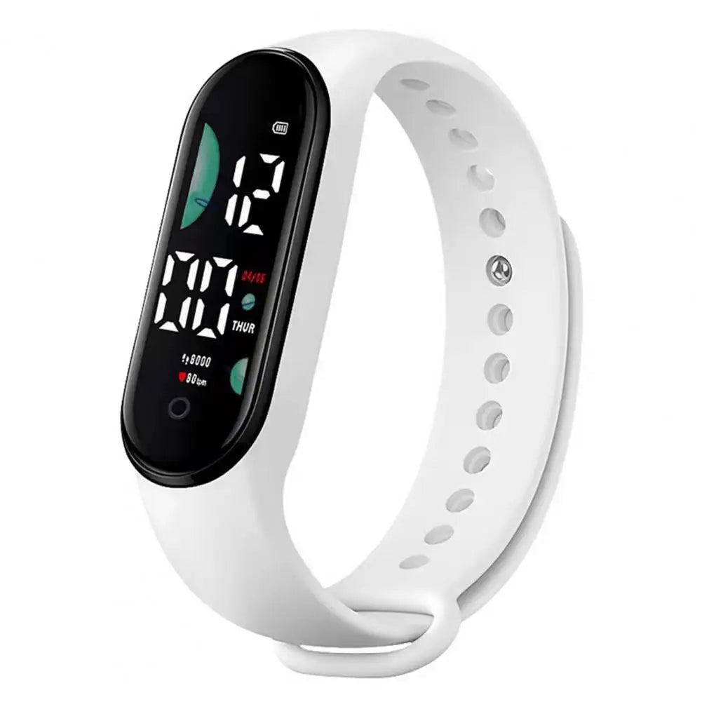 M9 Waterproof LED Touch Control Digital Sports Watch - Unisex Multifunctional Wrist Bracelet for Adults/Unisex and Kids