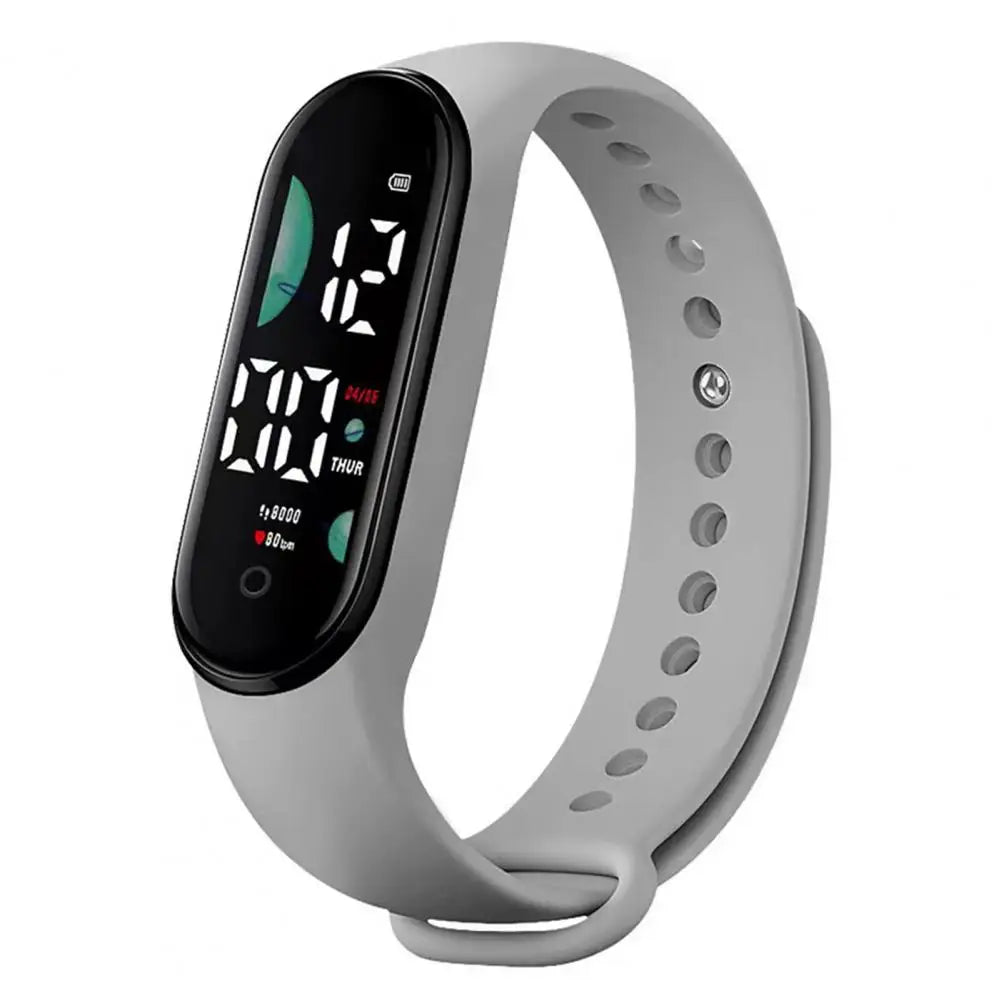 M9 Waterproof LED Touch Control Digital Sports Watch - Unisex Multifunctional Wrist Bracelet for Adults/Unisex and Kids